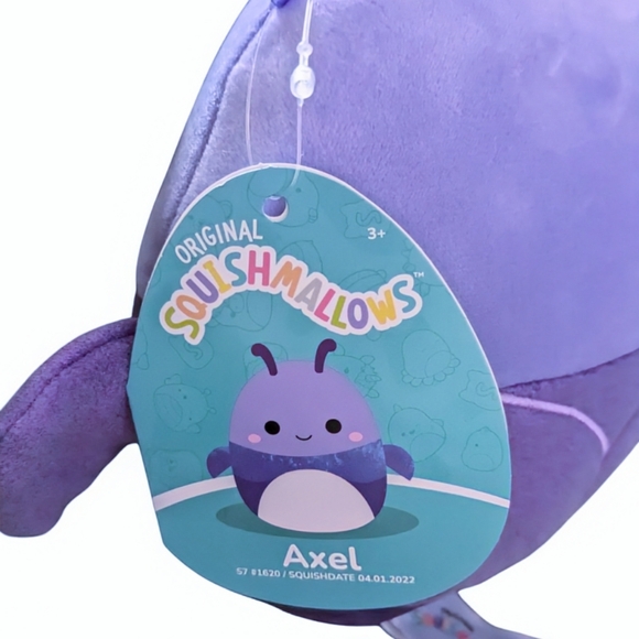 NEW Squishmallows Axel the Purple Beetle - Picture 3 of 5